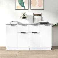 vidaXL Sideboards 2 Stk. Weiß 60x30x70 cm...