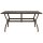 vidaXL Gartentisch Braun 140x80x72 cm Stahl