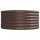 vidaXL Hochbeet Pulverbeschichteter Stahl 620x80x36 cm Braun