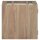 vidaXL Wand-Badschrank 46x25,5x40 cm Massivholz Teak