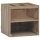 vidaXL Wand-Badschrank 46x25,5x40 cm Massivholz Teak