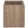 vidaXL Wand-Badschrank 90x39x40 cm Massivholz Teak