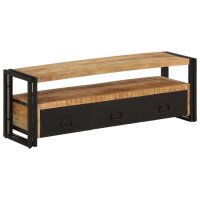 vidaXL TV-Schrank 120x30x40 cm Massivholz Mango