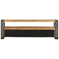 vidaXL TV-Schrank 120x30x40 cm Massivholz Mango