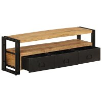 vidaXL TV-Schrank 120x30x40 cm Massivholz Mango