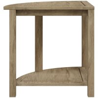 vidaXL Eck-Duschbank 50x40x45 cm Massivholz Teak