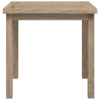 vidaXL Beistelltisch 45x45x45 cm Massivholz Teak