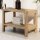 vidaXL Duschbank 60x30x45 cm Massivholz Teak