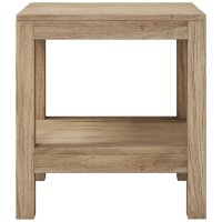 vidaXL Duschbank 45x35x45 cm Massivholz Teak