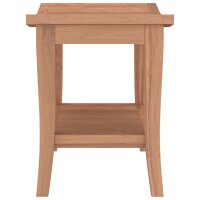 vidaXL Duschbank 50x35x45 cm Massivholz Teak