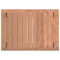 vidaXL Duschbank 50x35x45 cm Massivholz Teak