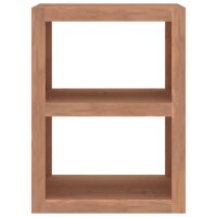 vidaXL Beistelltisch 45x30x60 cm Massivholz Teak