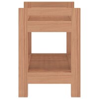 vidaXL Duschbank 45x30x45 cm Massivholz Teak