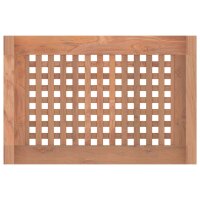 vidaXL Duschbank 45x30x45 cm Massivholz Teak