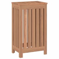 vidaXL Wäschebehälter 35x25x60 cm Massivholz Teak