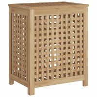 vidaXL W&auml;schebeh&auml;lter 50x35x60 cm Massivholz Teak