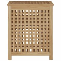 vidaXL W&auml;schebeh&auml;lter 50x35x60 cm Massivholz Teak