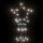 vidaXL LED-Weihnachtsbaum Kegelform Kaltwei&szlig; 108 LEDs 70x180 cm