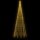 vidaXL LED-Weihnachtsbaum Kegelform Warmwei&szlig; 732 LEDs 160x500 cm