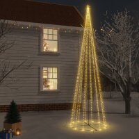 vidaXL LED-Weihnachtsbaum Kegelform Warmweiß 1134...