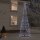 vidaXL LED-Weihnachtsbaum Kegelform Kaltwei&szlig; 500 LEDs 100x300 cm