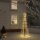 vidaXL LED-Weihnachtsbaum mit Erdn&auml;geln Warmwei&szlig; 108 LEDs 180 cm