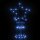 vidaXL Weihnachtsbaum mit Erdn&auml;geln Blau 732 LEDs 500 cm