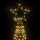 vidaXL Weihnachtsbaum mit Erdn&auml;geln Warmwei&szlig; 3000 LEDs 800 cm