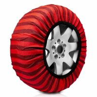 Auto-Schneeketten Classic Rot Textil 70