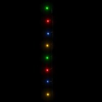 vidaXL LED-Lichterkette mit 150 LEDs Mehrfarbig 15 m PVC