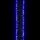 vidaXL LED-Lichterkette mit 3000 LEDs Blau 23 m PVC