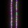 vidaXL LED-Lichterkette mit 3000 LEDs Pastell Mehrfarbig 23 m PVC