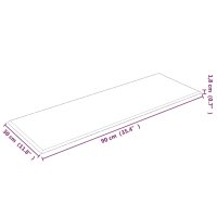 vidaXL Wandpaneele 12 Stk. Rosa 90x30 cm Samt 3,24 m&sup2;