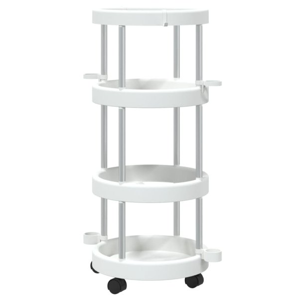 vidaXL Reinigungswagen mit Aufbewahrungskorb Aluminium