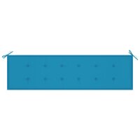 vidaXL Gartenbank-Auflage Blau 180x50x3 cm Oxford-Gewebe