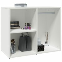 vidaXL Kleiderschrank Wei&szlig; 80x40x65 cm Holzwerkstoff