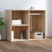 vidaXL Kleiderschrank Sonoma-Eiche 80x40x65 cm Holzwerkstoff