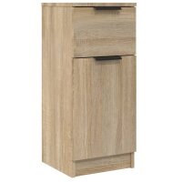 vidaXL Sideboard Sonoma-Eiche 30x30x70 cm Holzwerkstoff