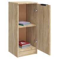 vidaXL Sideboards 2 Stk. Sonoma-Eiche 30x30x70 cm Holzwerkstoff