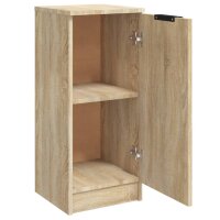 vidaXL Sideboards 2 Stk. Sonoma-Eiche 30x30x70 cm Holzwerkstoff