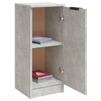 vidaXL Sideboards 2 Stk. Betongrau 30x30x70 cm Holzwerkstoff