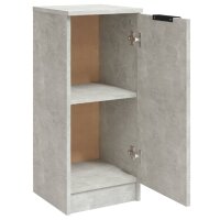 vidaXL Sideboards 2 Stk. Betongrau 30x30x70 cm Holzwerkstoff