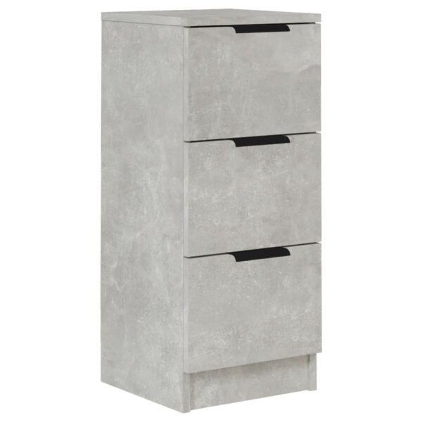 vidaXL Sideboard Betongrau 30x30x70 cm Holzwerkstoff