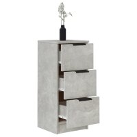 vidaXL Sideboard Betongrau 30x30x70 cm Holzwerkstoff