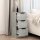 vidaXL Sideboard Betongrau 30x30x70 cm Holzwerkstoff