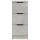 vidaXL Sideboard Betongrau 30x30x70 cm Holzwerkstoff
