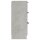 vidaXL Sideboard Betongrau 30x30x70 cm Holzwerkstoff