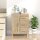 vidaXL Sideboard Sonoma-Eiche 69,5x34x90 cm Holzwerkstoff