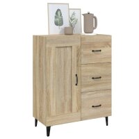 vidaXL Sideboard Sonoma-Eiche 69,5x34x90 cm Holzwerkstoff