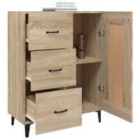 vidaXL Sideboard Sonoma-Eiche 69,5x34x90 cm Holzwerkstoff